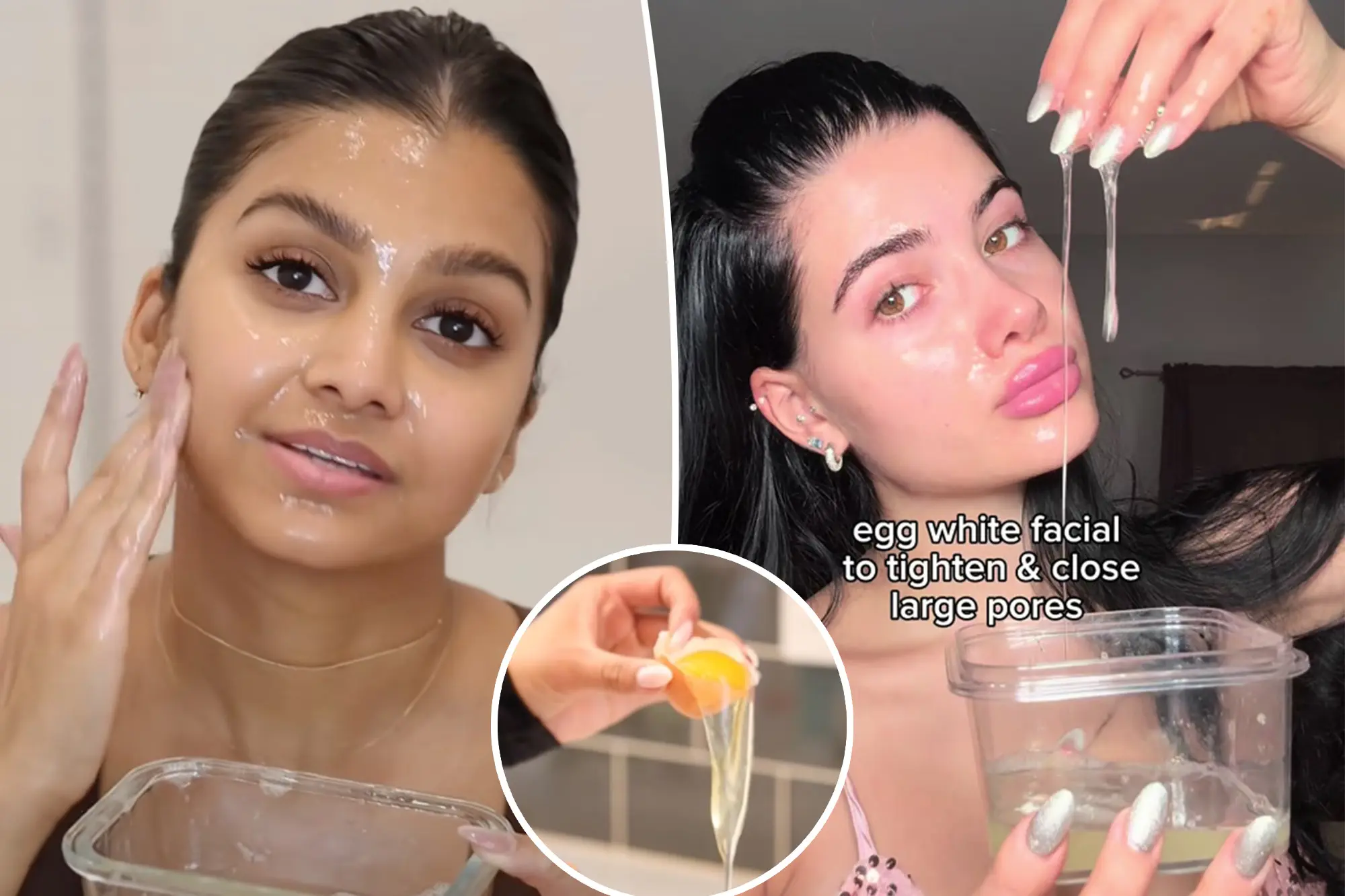 Egg White Face Mask