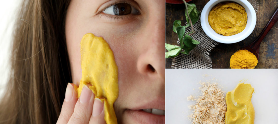 turmeric and yogurt masks